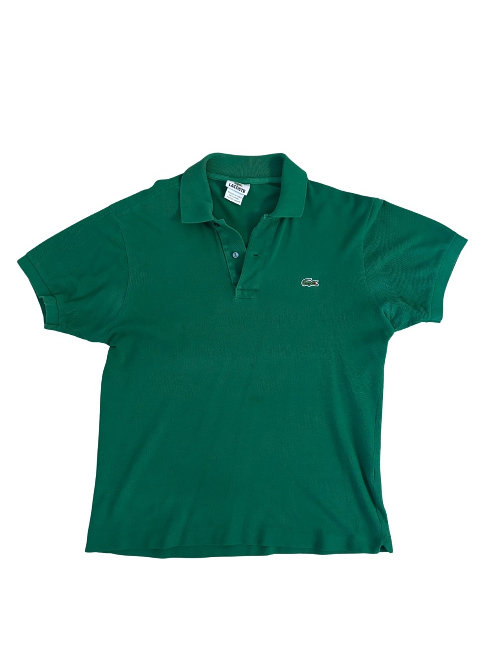 Lacoste Green Classic Pique Polo Shirt